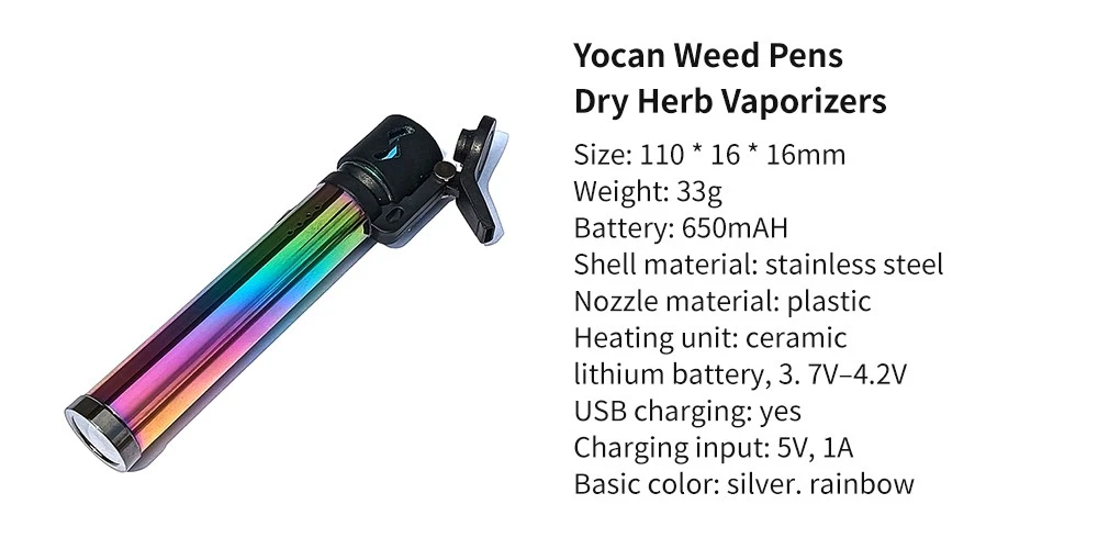 Yocan Weed Pens Dry Herb Vaporizers Yocan Weed Pens Dry Herb Vaporizers